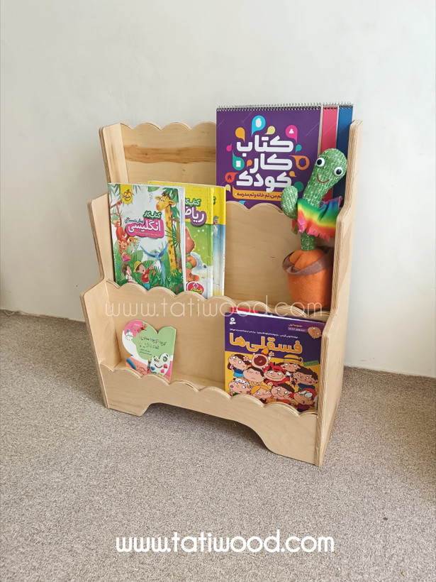قفسه کتاب دالبری، تمام چوب
